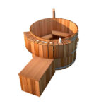 Northern Lights Classic Deluxe Wooden Hot Tub Person Firehouse