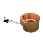 Northern Lights Classic Wooden Hot Tub 6 Person HT6R Firehouse