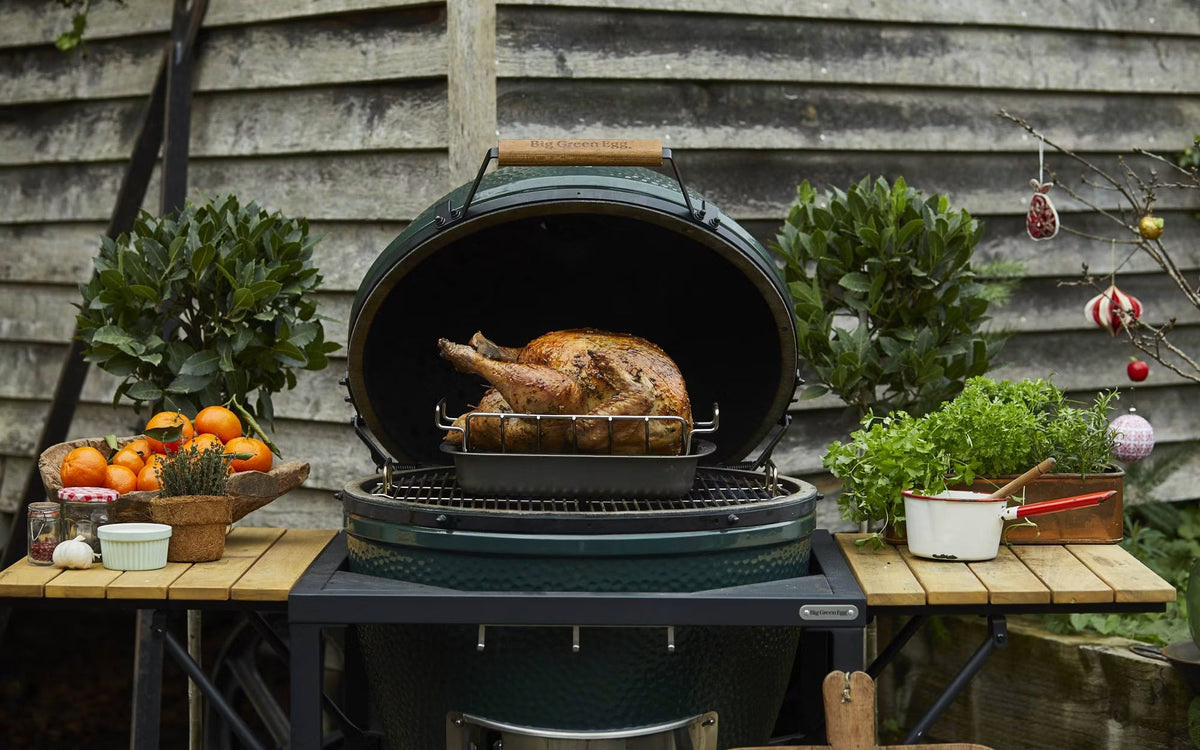 How to Roast Your Christmas Turkey on a Big Green Egg
