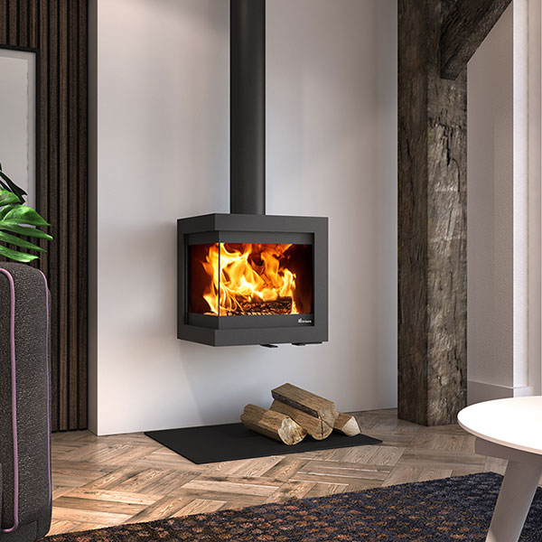 Wall-Mounted Stoves & Fires
