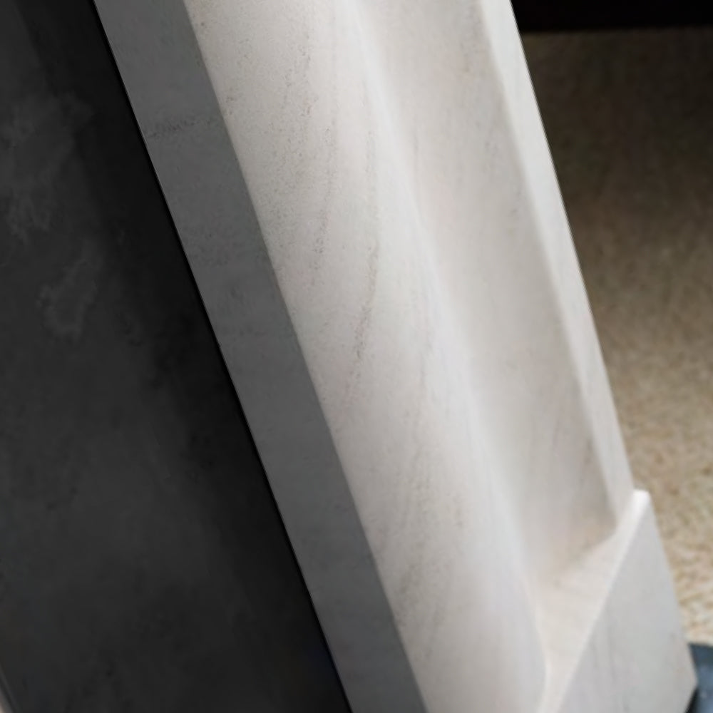 Penman Arlington 52" Portuguese Limestone Fireplace Mantel