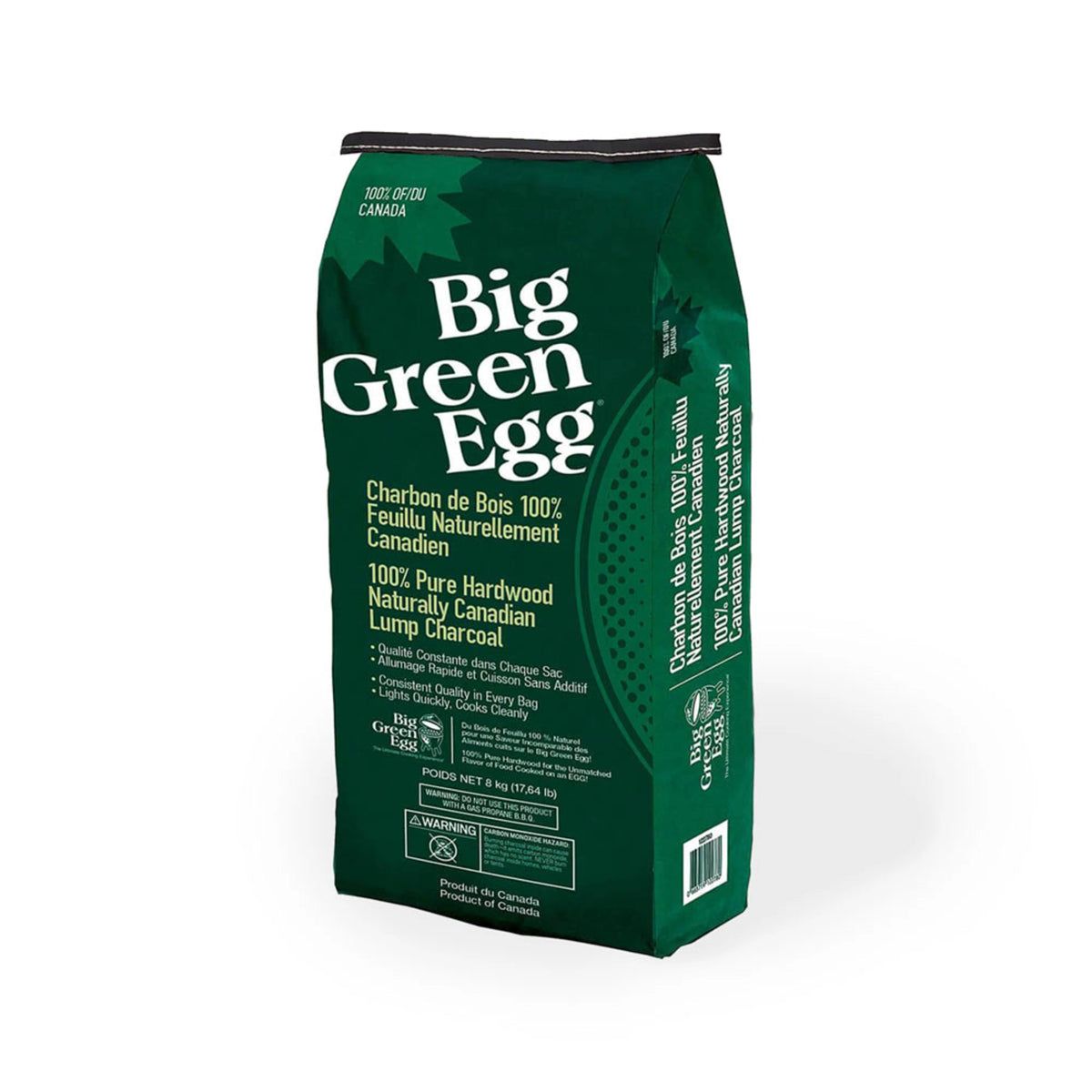 Big Green Egg 100% Natural Maple Lump Charcoal
