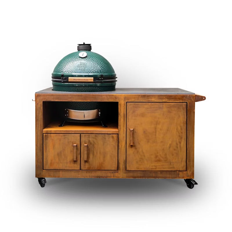 Big Green Egg Base - Corten Steel Kitchen