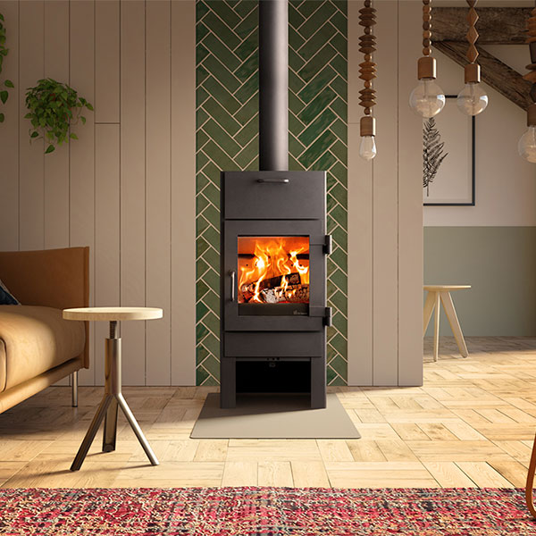 Dik Geurts Lars wood burning stove