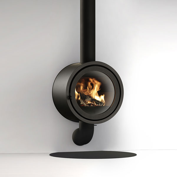 Dik Geurts Odin Front Wall Wood Burning Stove