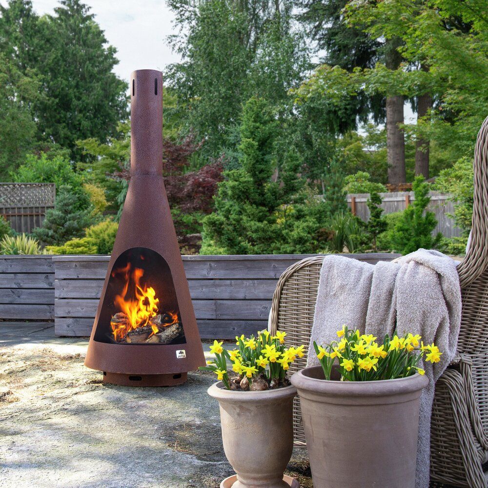 Jøtul Frøya Outdoor Wood Burning Fireplace