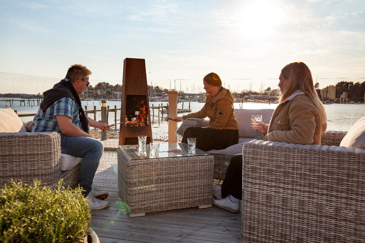 Jøtul Loke Outdoor Wood Burning Fireplace