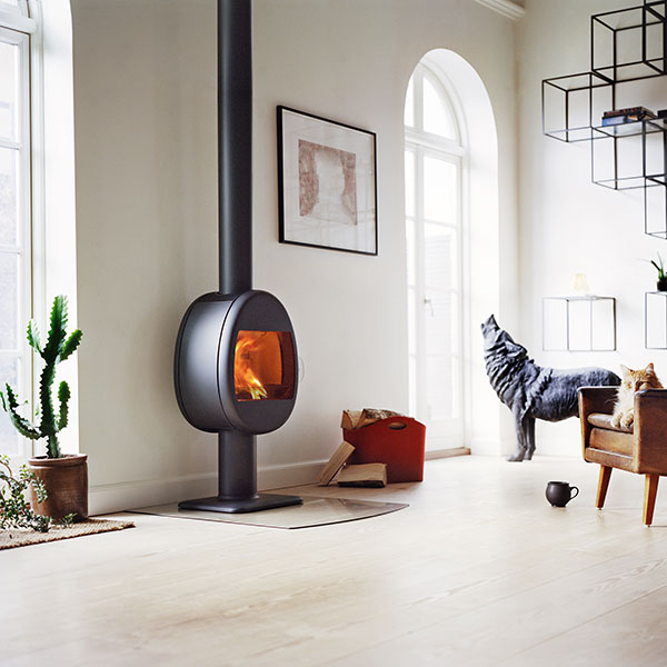 Scan 66-2 Pedestal Wood Burning Stove