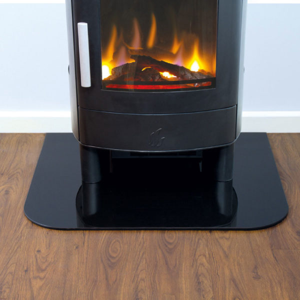 ACR Rectangular Glass Hearth for electric stoves