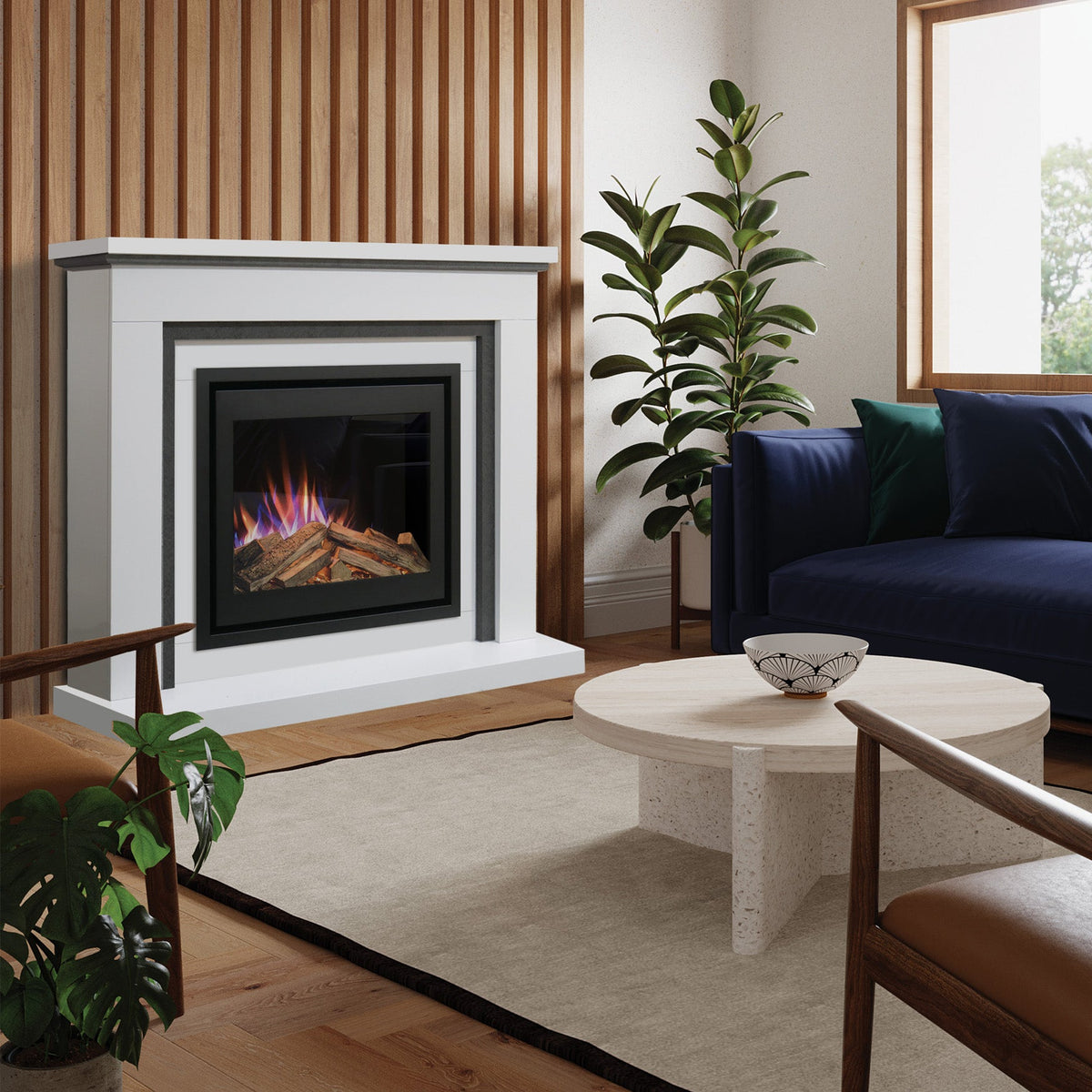 Evonic Astwood FS Electric Fire Suite