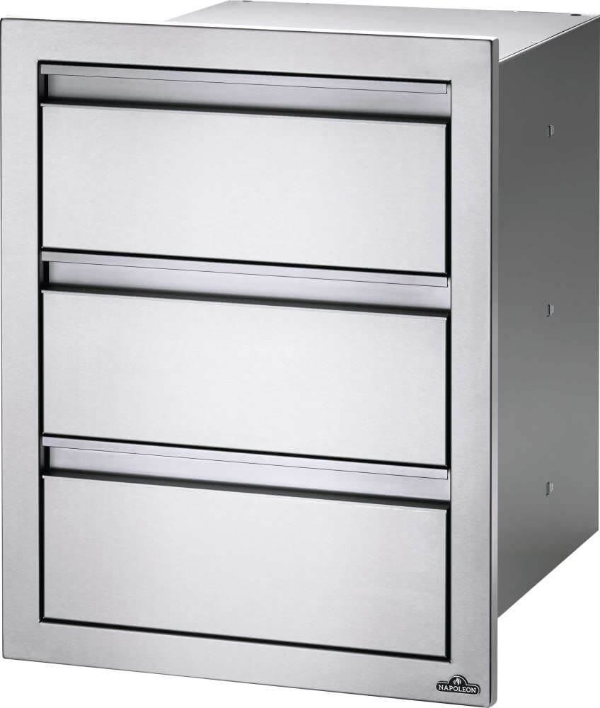 Napoleon Built-in Triple Drawer Set BI-1824-3DR