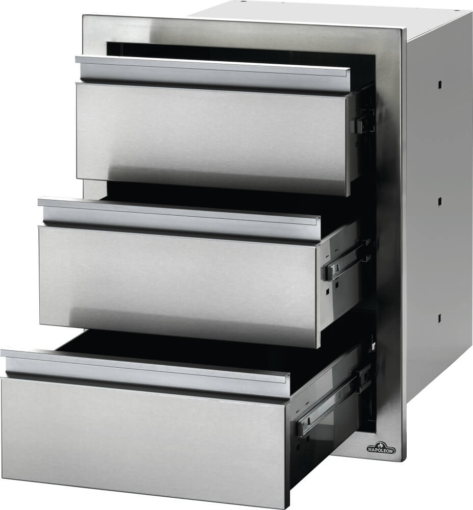Napoleon Built-in Triple Drawer Set BI-1824-3DR