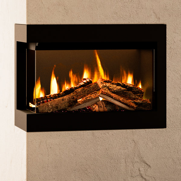 British Fires Ashlett Electric Fire Insert Black Edition