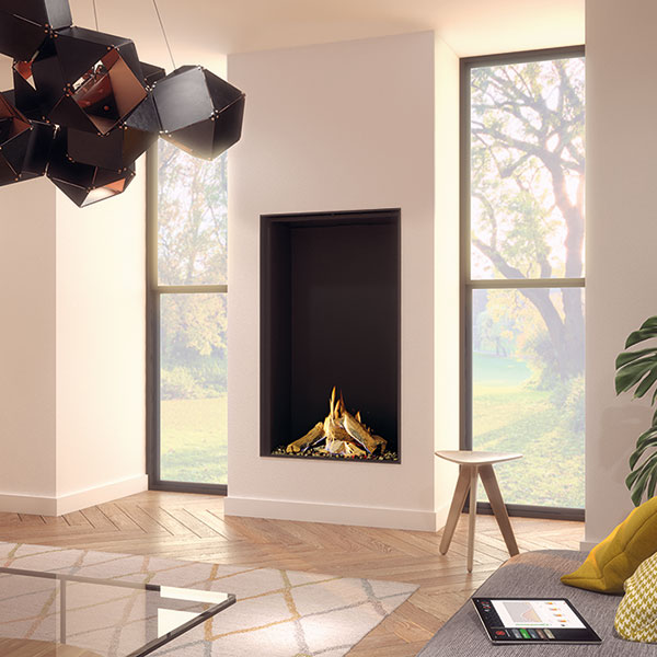 Dru Maestro 75 Tall Eco Wave Gas Stove