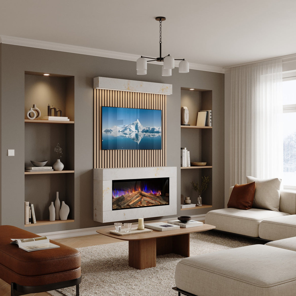 Evonic Chiswick SL Electric Fire Suite