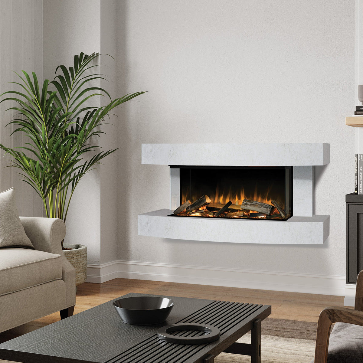 Evonic Cubbington Electric Fire Suite