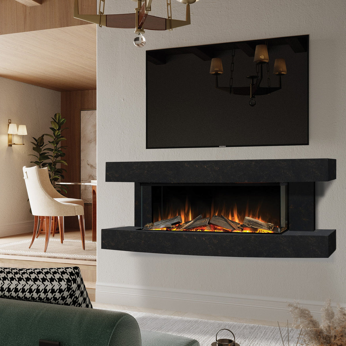 Evonic Cubbington Electric Fire Suite