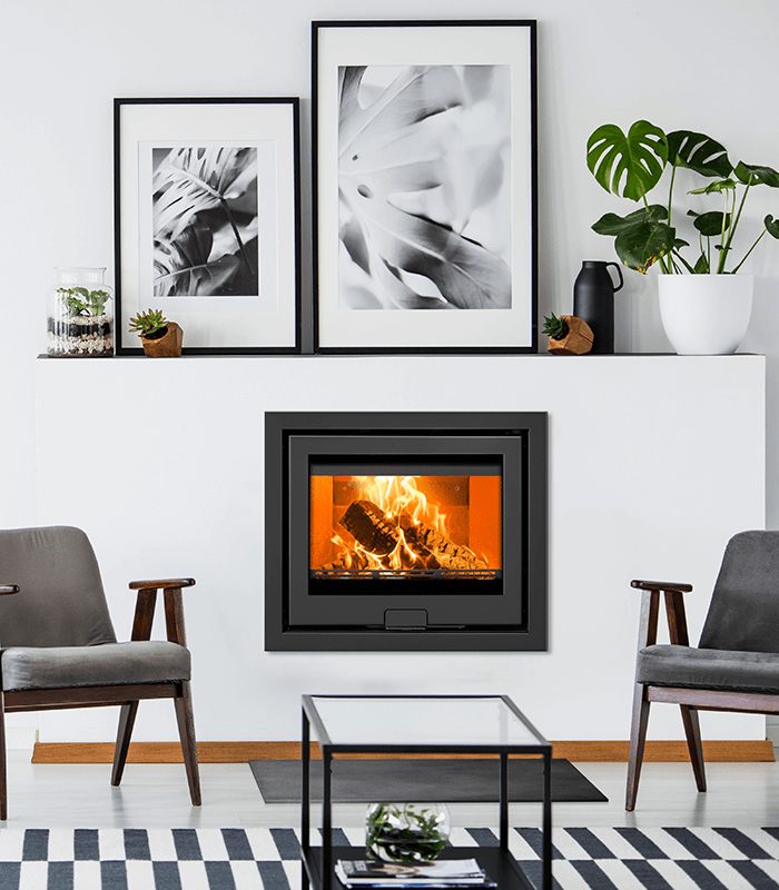 Hunter Di Lusso R6 Eco Inset Wood Burning Stove