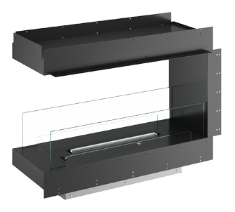 Dru Spartherm Ebios Fire Box U Bioethanol Fire