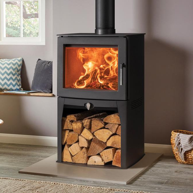Stovax Futura 8 Long Leg Wood Burning Stove