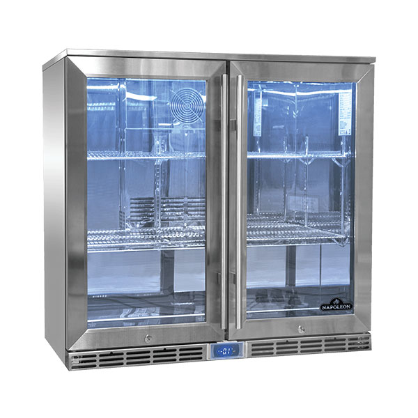 Napoleon Outdoor Fridge Double Door 210L