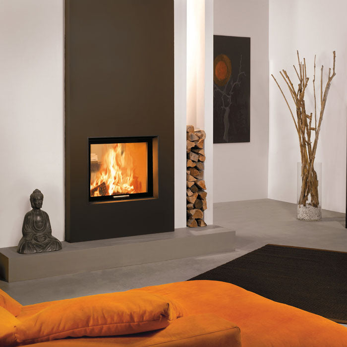 Dru Linear Tunnel H2O 67x51 Central Heating Fireplace