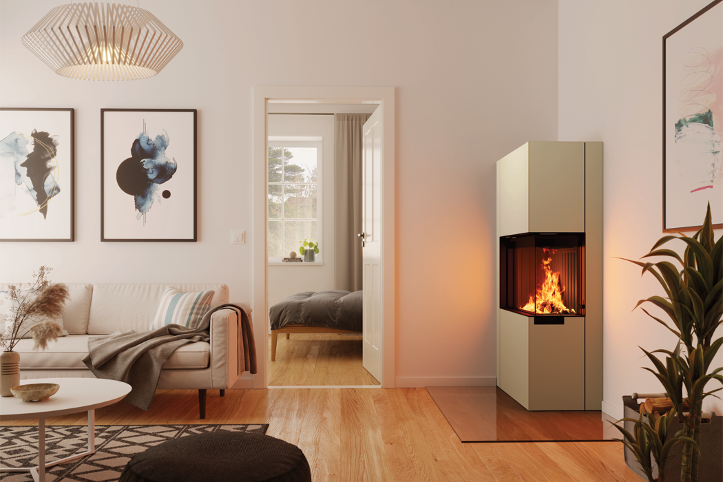 Dru Spartherm Zirkon L RLU Wood Burning Stove