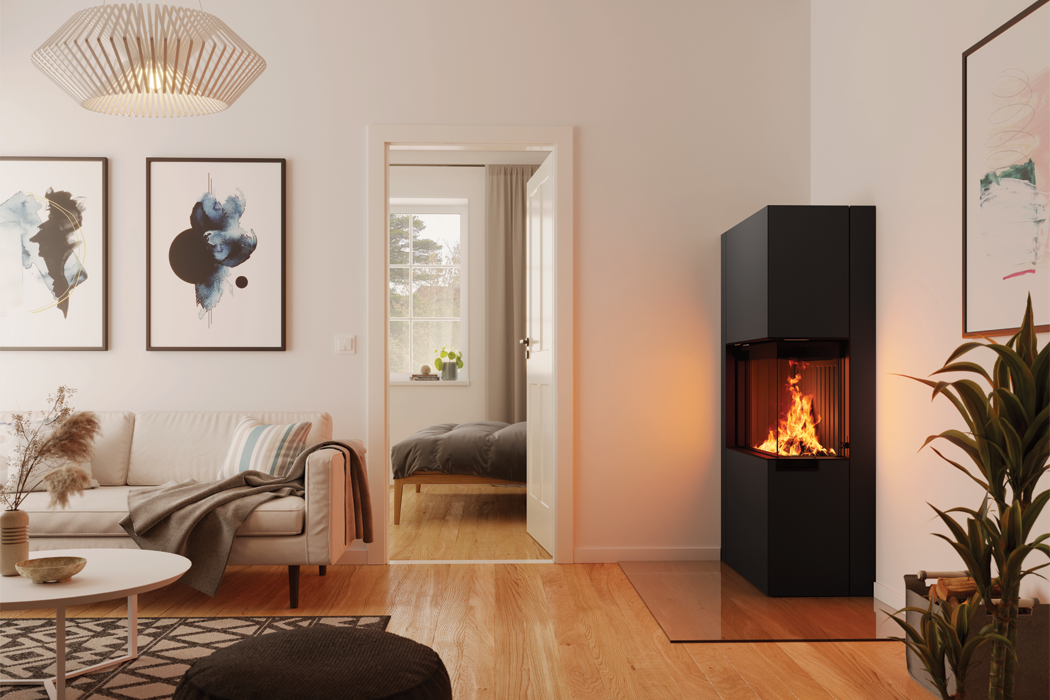 Dru Spartherm Zirkon L RLU Wood Burning Stove