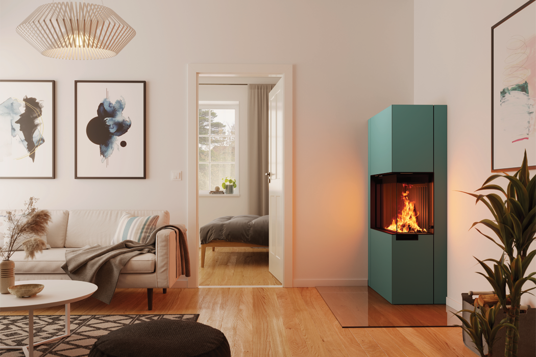 Dru Spartherm Zirkon L RLU Wood Burning Stove