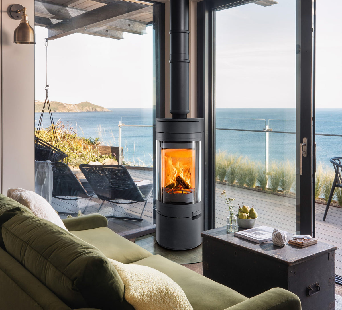 Hunter Halo Radial Wood Burning Stove