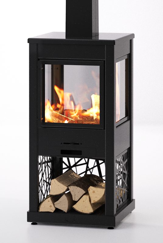 Hunter Pollen Hive Outdoor Wood Burning Stove