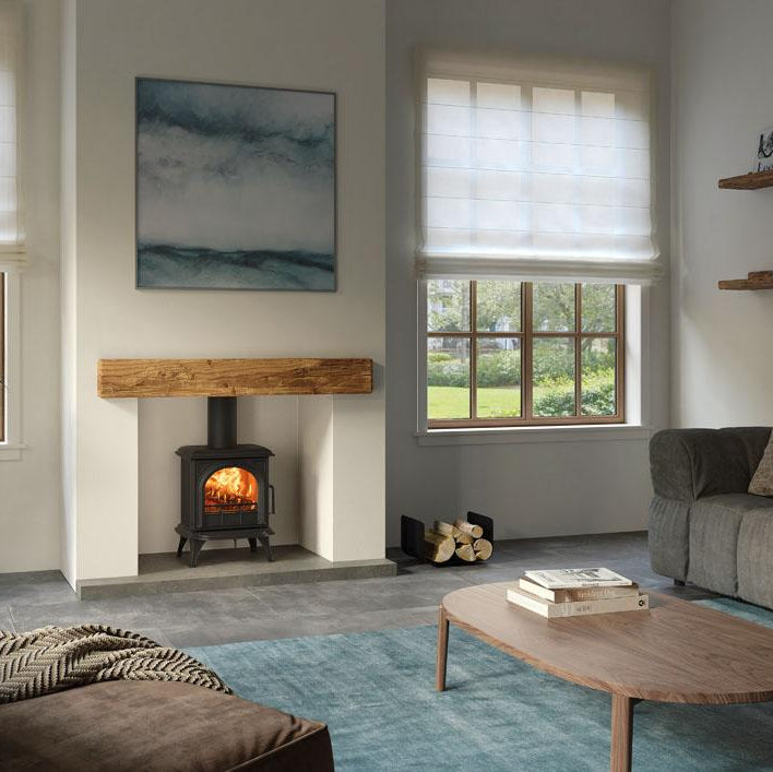 Stovax Huntingdon 20 Wood Burning Stove (Clear Door)