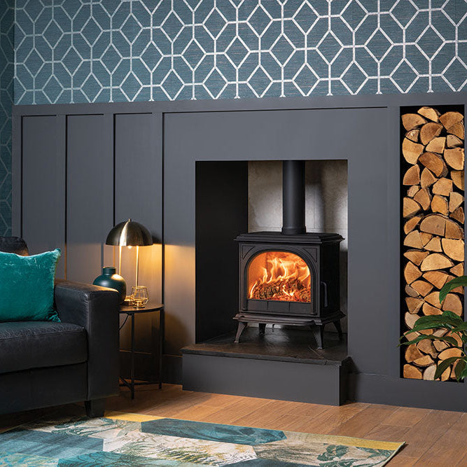 Stovax Huntingdon 30 Multi-Fuel Stove (Clear Door)
