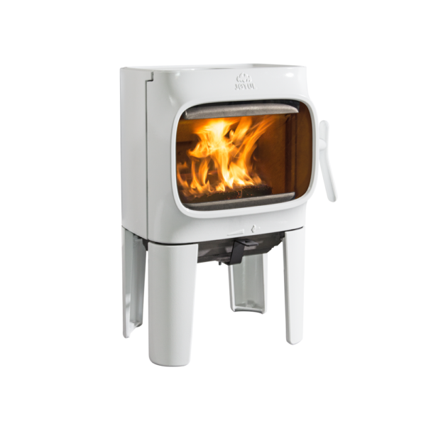 Jotul F105 Long Legs White Wood Burning Stove