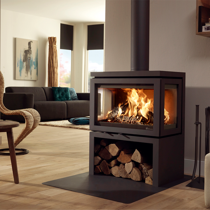 Dik Geurts Vidar Triple Medium Store Wood Burning Stove