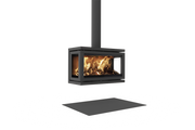 Dik Geurts Vidar Triple Large Wall Wood Burning Stove