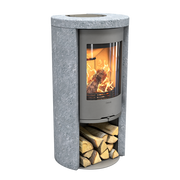 Contura 520T Style Soapstone Wood Burning Stove