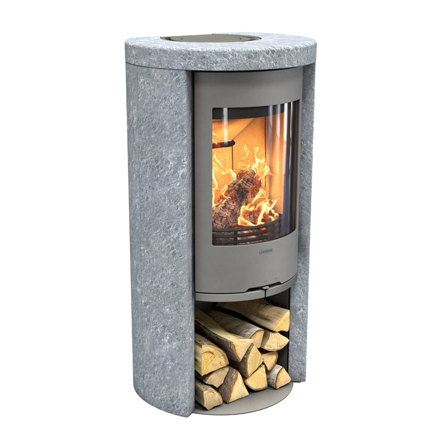 Contura 520T Style Soapstone Wood Burning Stove