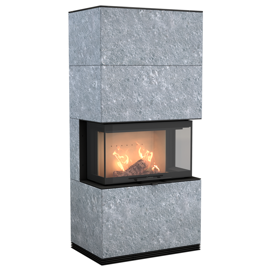 Contura i51T Soapstone Wood Burning Fireplace