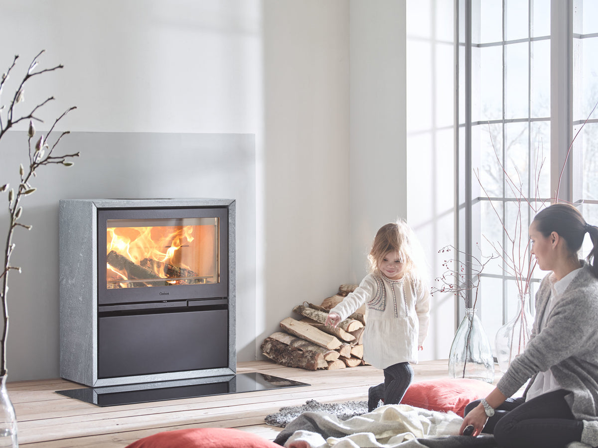 Contura 320T Soapstone Wood Burning Stove