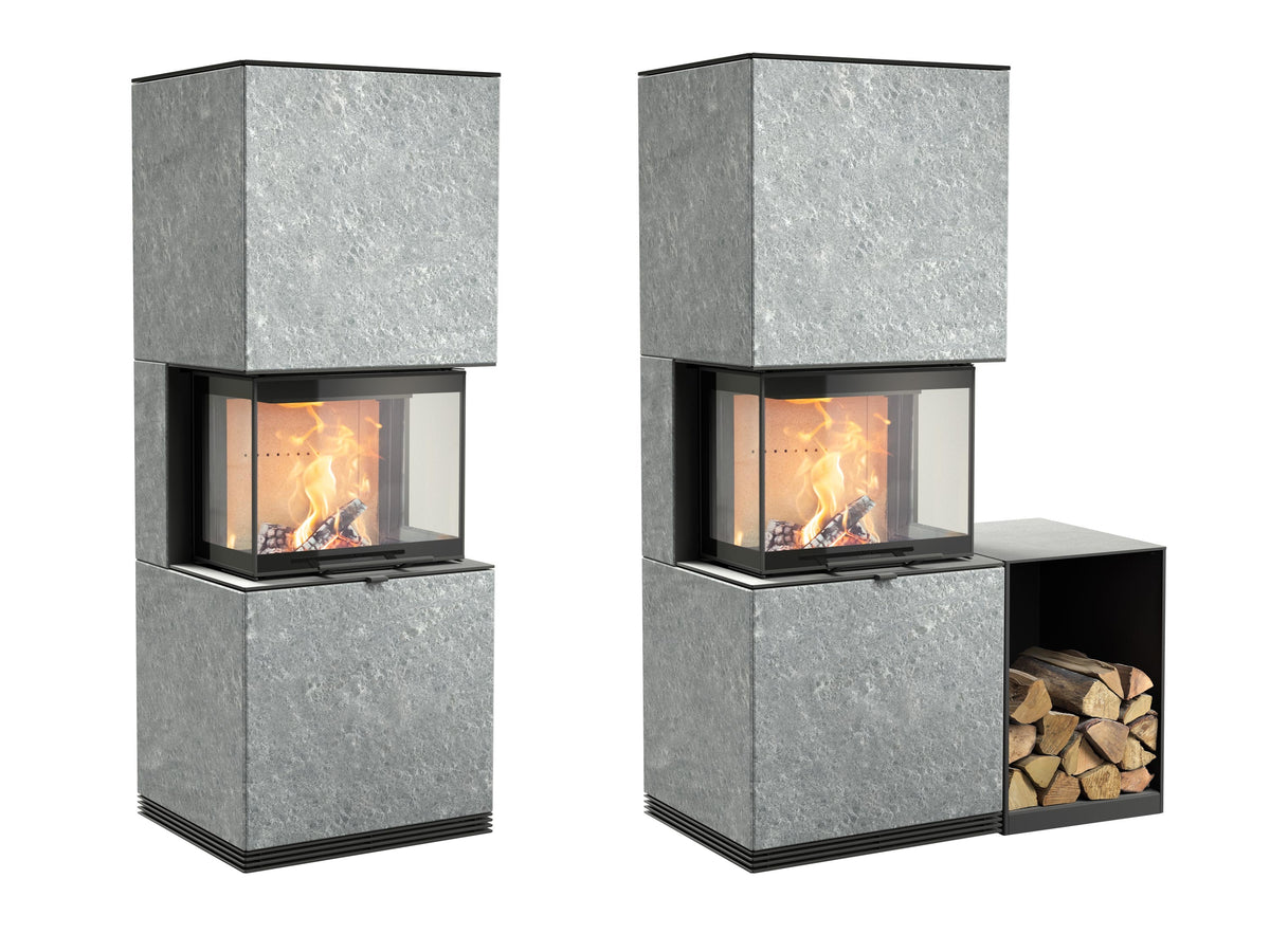 Contura i61T Soapstone Wood Burning Fireplace