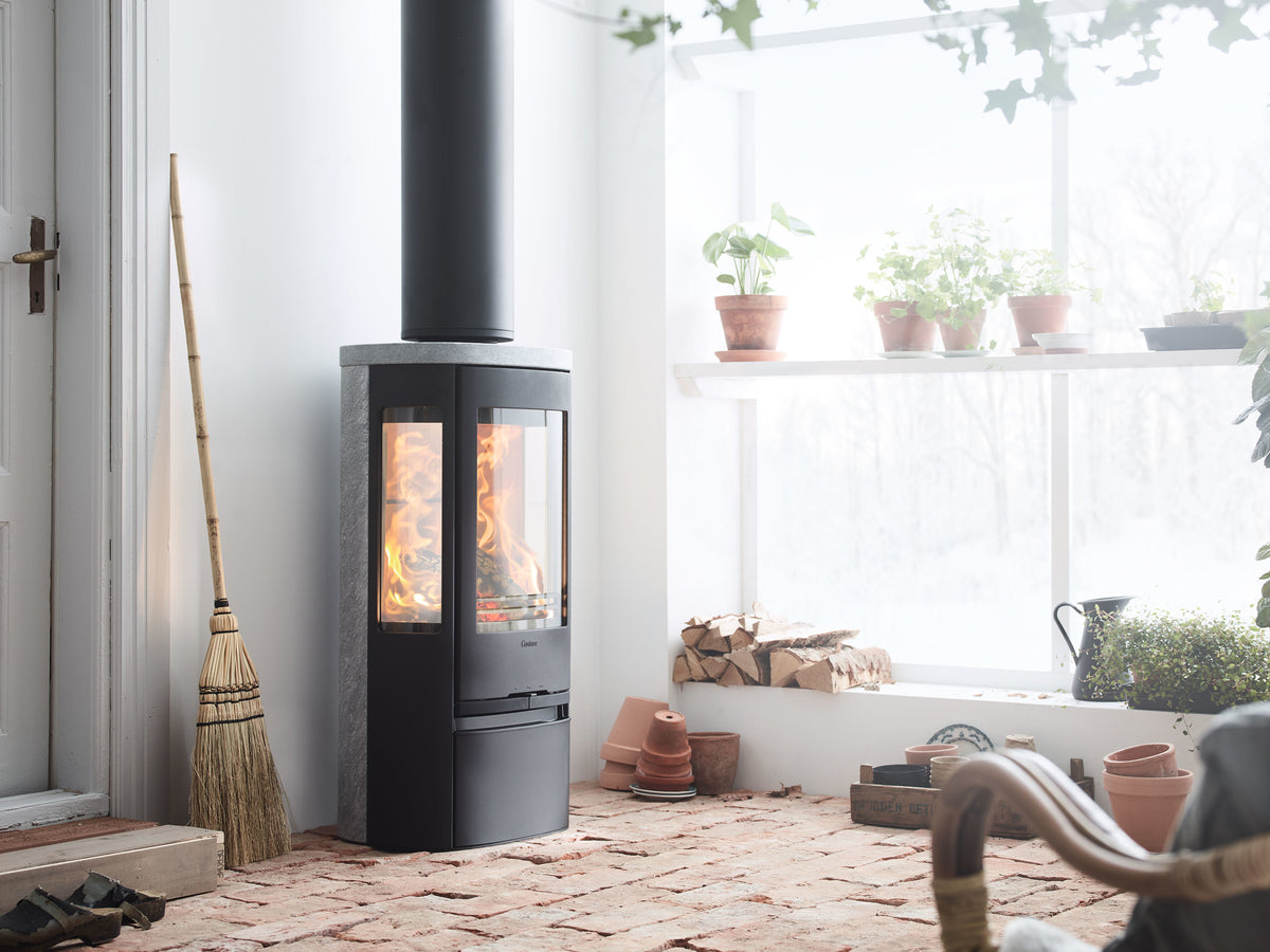 Contura 856T Style Soapstone Wood Burning Stove