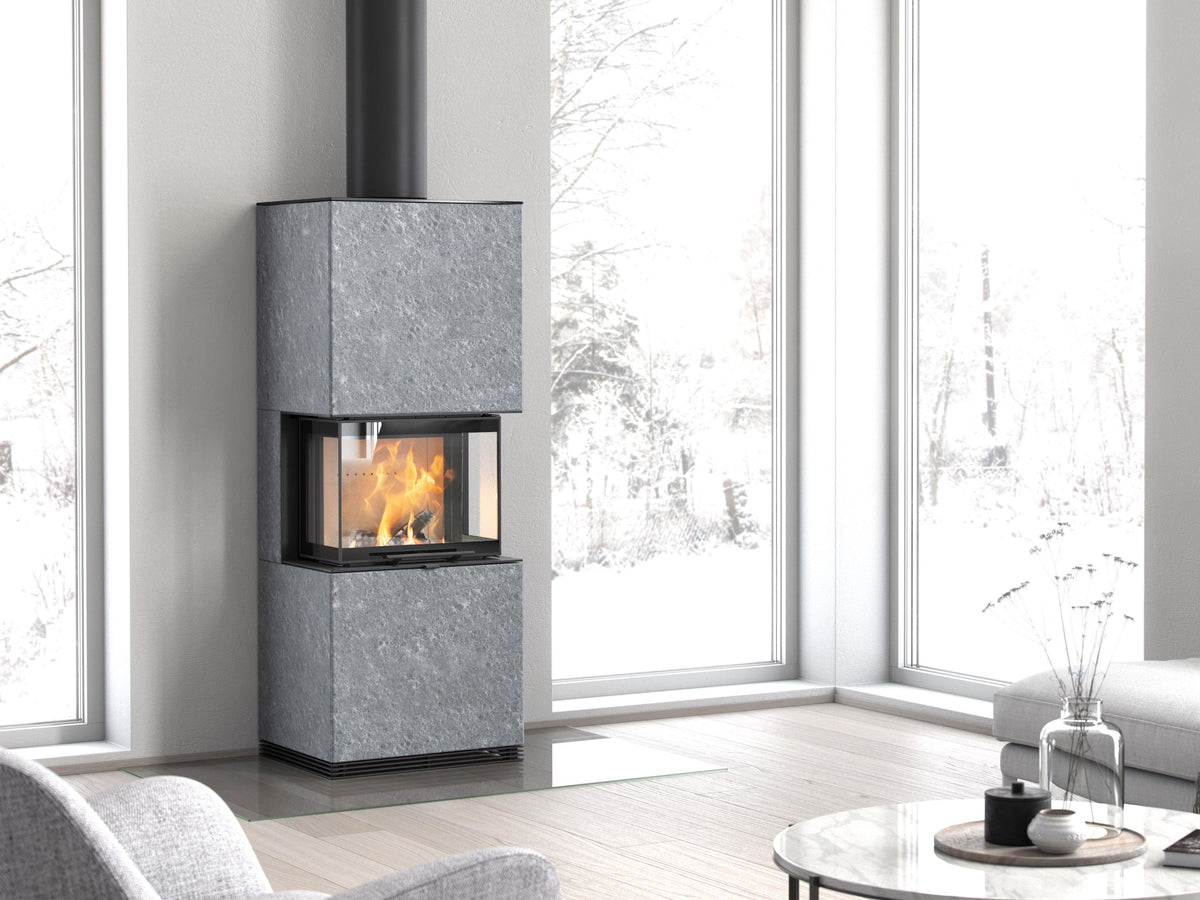 Contura i61T Soapstone Wood Burning Fireplace