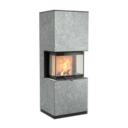 Contura i61T Soapstone Wood Burning Fireplace