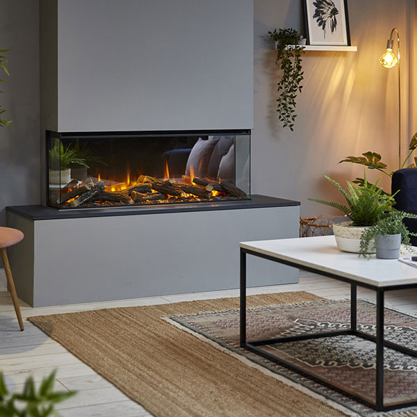 British Fires New Forest 1200 Electric Fire