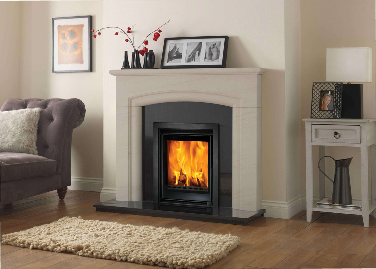 Penman New Haven 48" Portuguese Limestone Fireplace Mantel