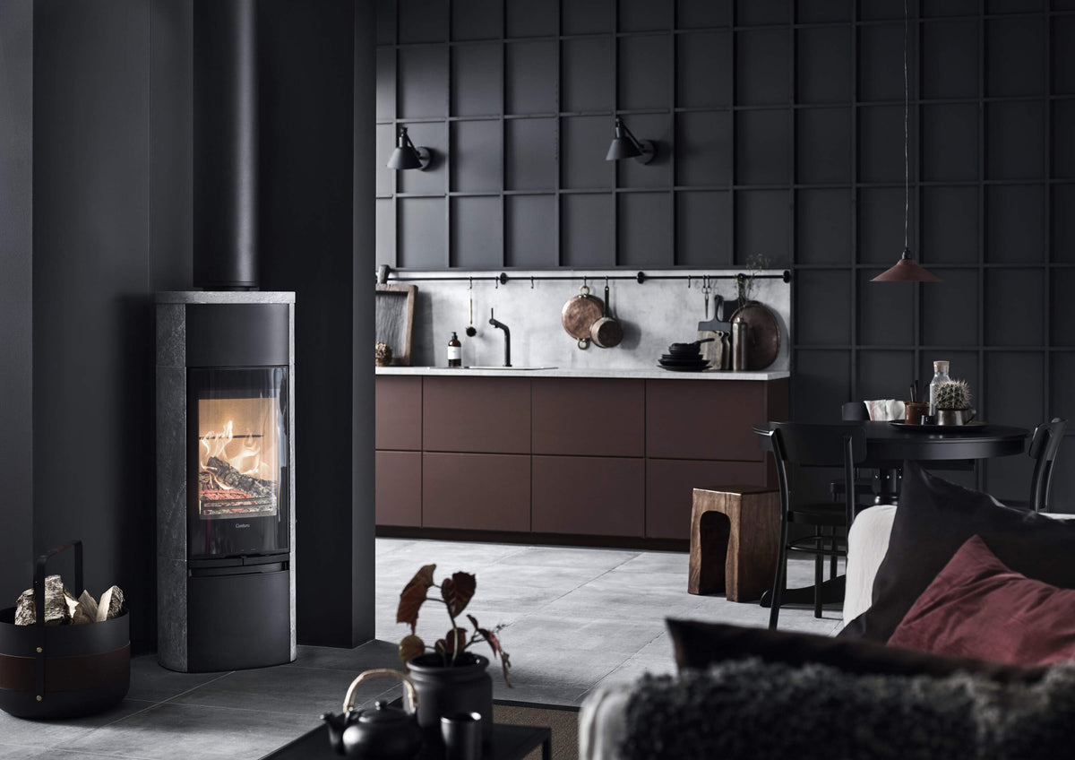 Contura 890TG Style Soapstone Wood Burning Stove