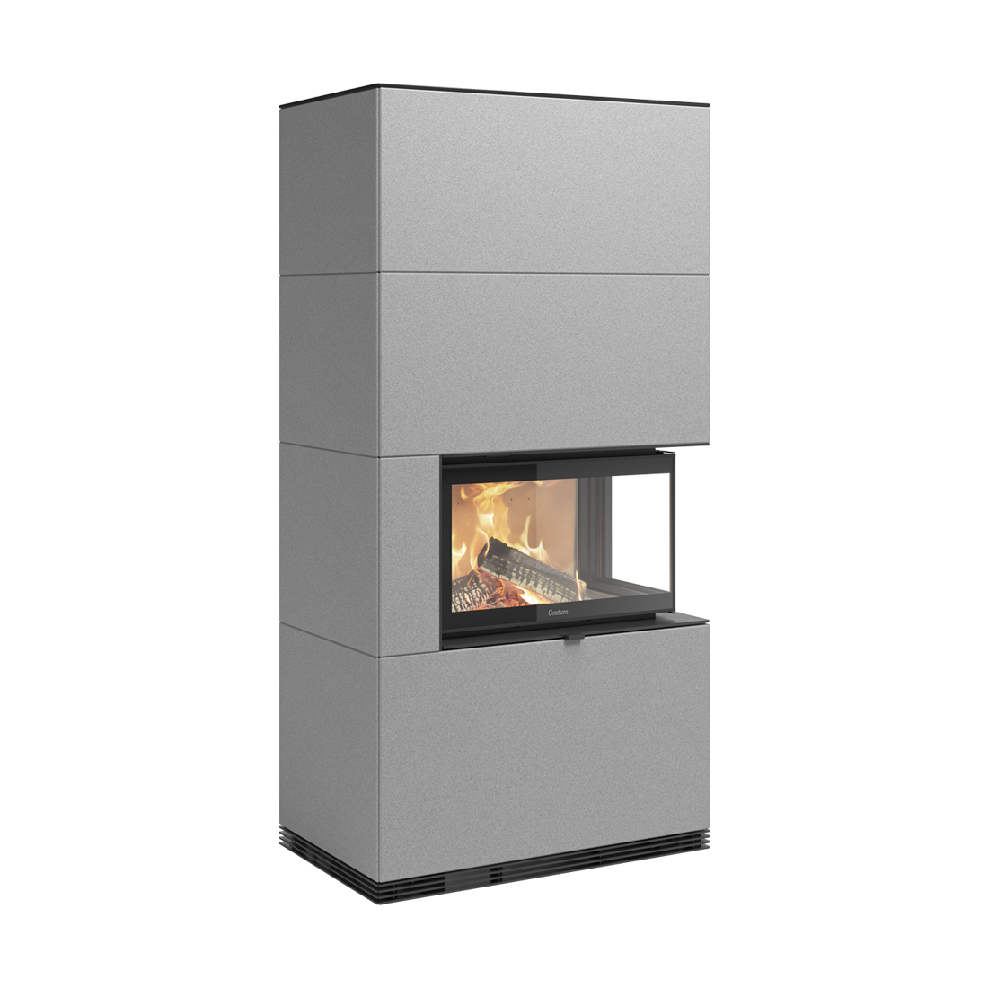 Contura i41AN Artstone Natural Wood Burning Fireplace