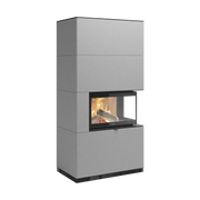 Contura i41AN Artstone Natural Wood Burning Fireplace