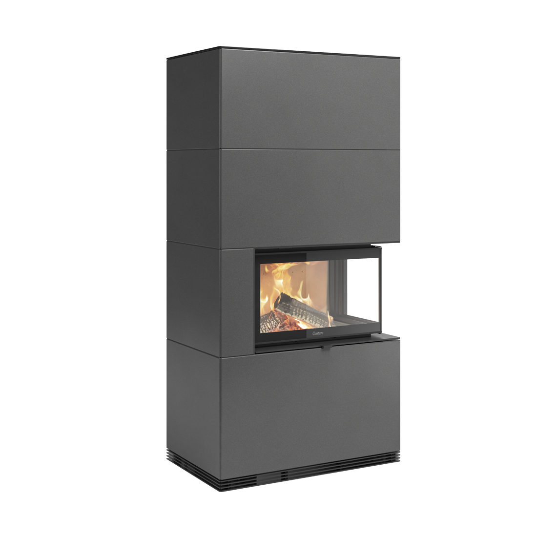 Contura i41AA Artstone Anthracite Wood Burning Fireplace
